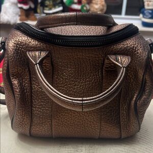 Alexander Wang Metallic Copper Shoulder Bag